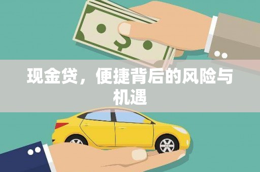杨陵现金贷，便捷背后的风险与机遇
