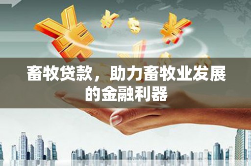 杨陵畜牧贷款，助力畜牧业发展的金融利器