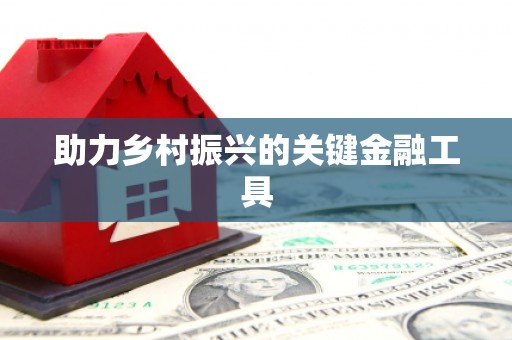 杨陵助力乡村振兴的关键金融工具
