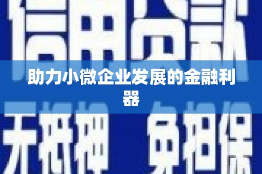 杨陵助力小微企业发展的金融利器