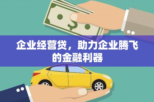 杨陵企业经营贷，助力企业腾飞的金融利器
