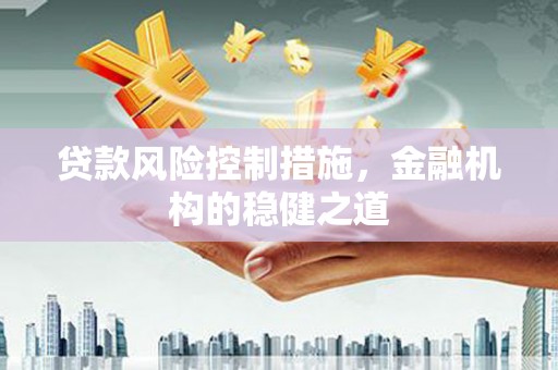 杨陵贷款风险控制措施，金融机构的稳健之道