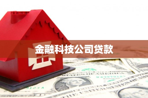 杨陵金融科技公司贷款