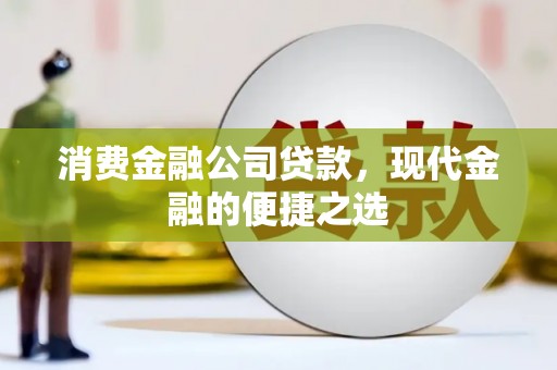 杨陵消费金融公司贷款，现代金融的便捷之选